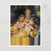 KRISHNA - hindoeïstische godheid - Briefkaart (Voorkant)
