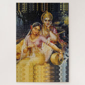 KRISHNA - hindoeïstische godheid - Legpuzzel (Verticaal)