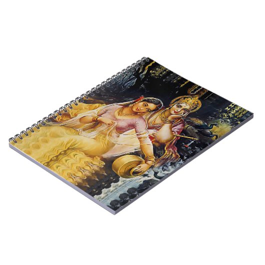 KRISHNA - hindoeïstische godheid - Notitieboek (Linkerzijde)