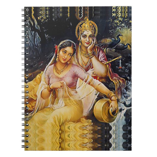 KRISHNA - hindoeïstische godheid - Notitieboek (Voorkant)