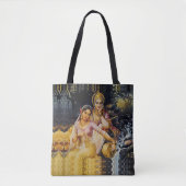 KRISHNA - hindoeïstische godheid - Tote Bag (Voorkant)