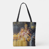 KRISHNA - hindoeïstische godheid - Tote Bag (Achterkant)
