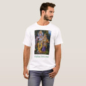 Krishna houdt van je! t-shirt (Voorkant volledig)