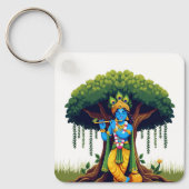 Krishna & Inspiratie Sleutelhanger (Voorkant)