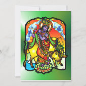 Krishna Invitation Kaart (Voorkant)