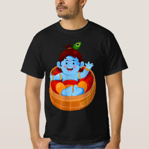 Krishna Janmashtami grappig T-shirt