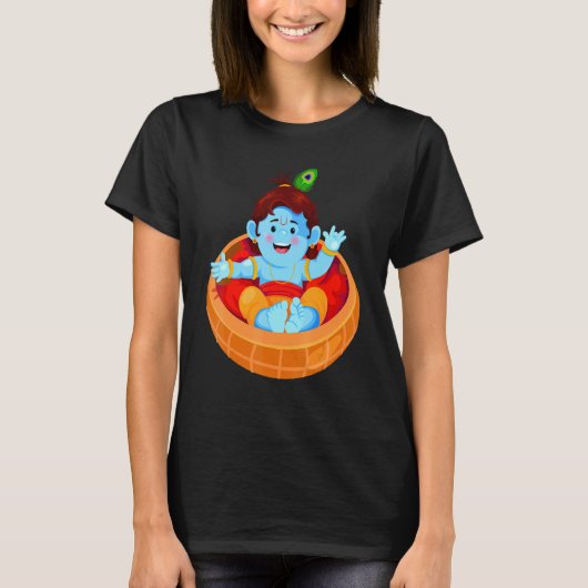 Krishna Janmashtami T-shirt (Voorkant)