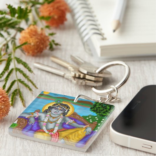 Krishna Keychain (Voorkant Rechts)