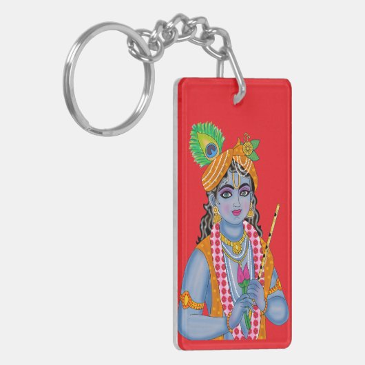 Krishna Keyring Sleutelhanger (Voorkant Links)