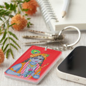 Krishna Keyring Sleutelhanger (Voorkant Rechts)