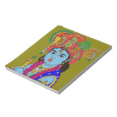 Krishna-kinderen Briefpapier Notitieblok (Linkerzijde)