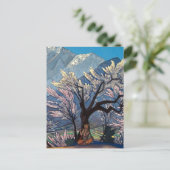 "Krishna - Lente in Kulu" door Nicholas Roerich Briefkaart (Staand voorkant)