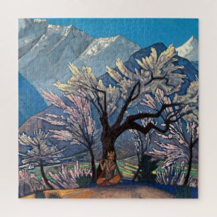 “Krishna - Lente in Kulu” door Nicholas Roerich Legpuzzel