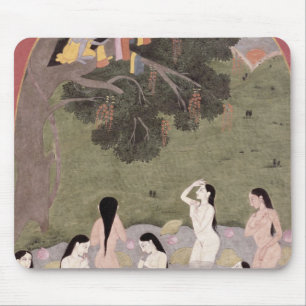 Krishna met de kleren van Kw Girls, Muismat