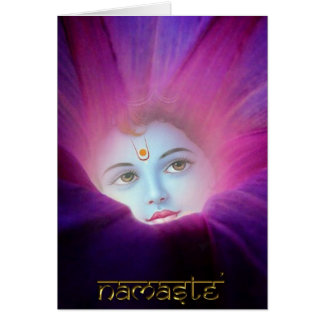 Krishna Morning Glory Card