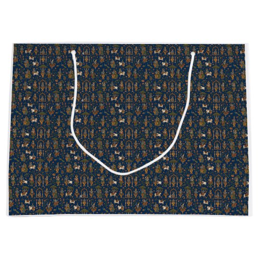Krishna-patroon Groot Cadeauzakje (Voorkant)