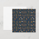 Krishna-patroon Kaart (Voorkant / Achterkant)