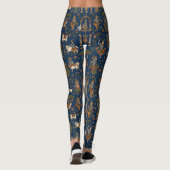 Krishna-patroon Leggings (Achterkant)