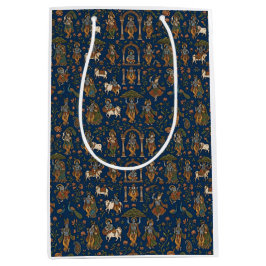 Krishna-patroon Medium Cadeauzakje