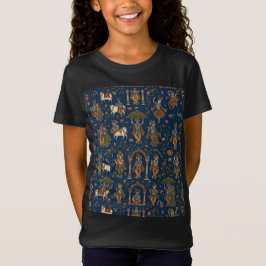 Krishna-patroon T-shirt