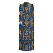 Krishna-patroon Thermosbeker (Voorkant)