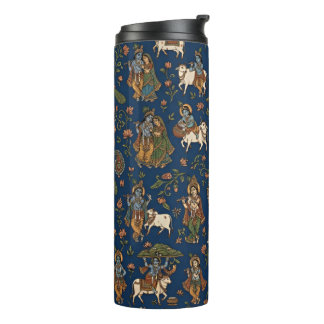 Krishna-patroon Thermosbeker