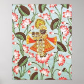 krishna pichwai poster (Voorkant)