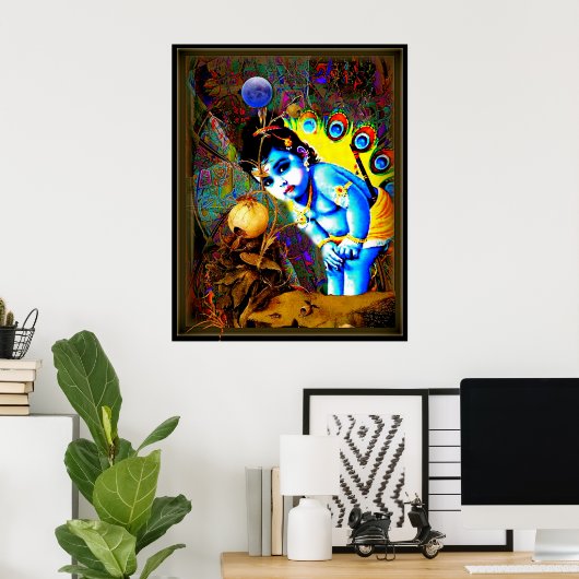 Krishna Poster (Thuiskantoor)