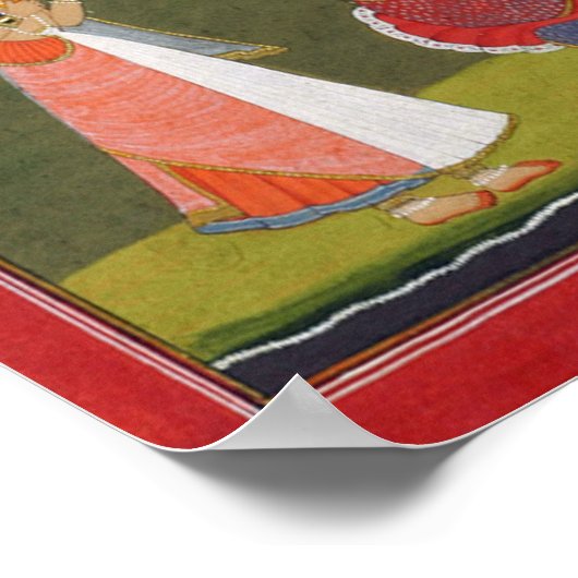 Krishna Radha Poster (Hoek)