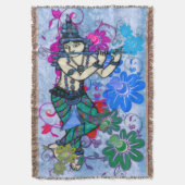 Krishna Rising Deken (Voorkant Verticaal)