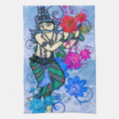 Krishna Rising Theedoek (Verticaal)