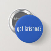 Krishna ? ronde button 5,7 cm (Voorkant /achterkant)