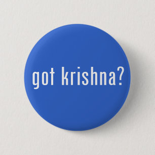 Krishna ? ronde button 5,7 cm