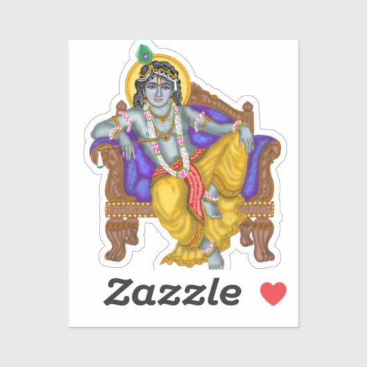 Krishna Sticker (Vel)