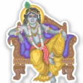 Krishna Sticker (Voorkant)