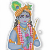 Krishna Stickers (Voorkant)