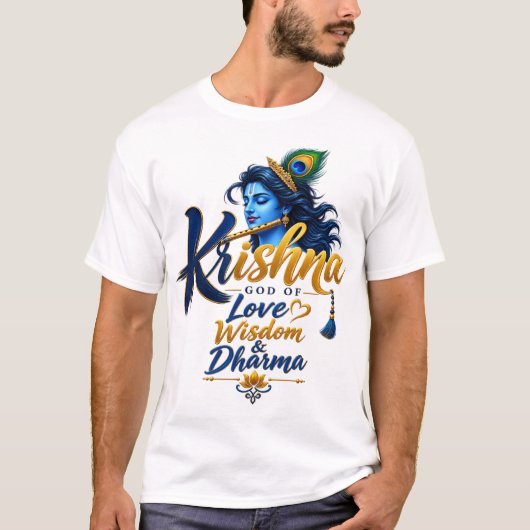 krishna t-shirt (Voorkant)