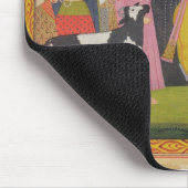 Krishna tilt Mount Govardhana uit de Bhagav Muismat (Hoek)