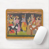 Krishna tilt Mount Govardhana uit de Bhagav Muismat (Met muis)