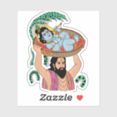 Krishna & Vasudeva Sticker (Vel)