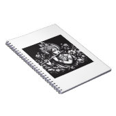 Krishna Zwart en Wit Notitieboek (Rechterzijde)