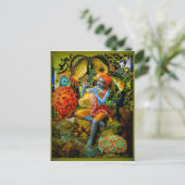 Krishna's Flute Briefkaart (Staand voorkant)