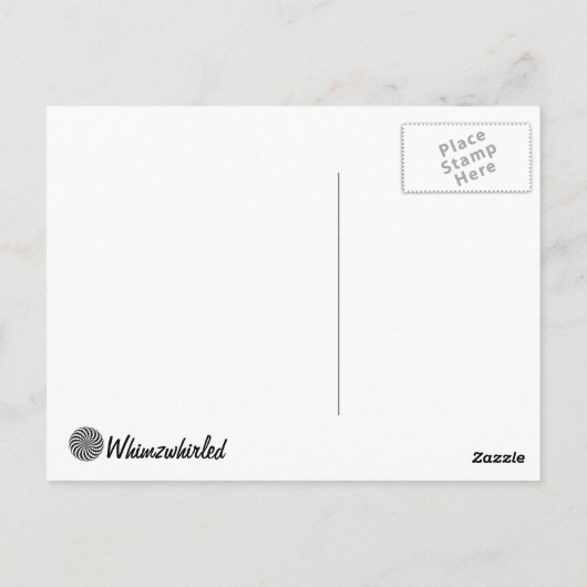 Krishna's Flute Briefkaart (Achterkant)