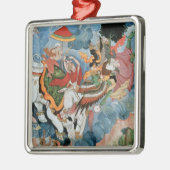Krishna's strijd met Indra, c.1590 Metalen Ornament (Links)