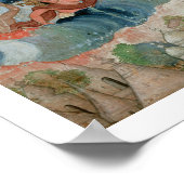 Krishna's strijd met Indra, c.1590 Poster (Hoek)