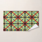 Kriskras regenboog strepen patroon badhanddoeken bad handdoek (Handdoek)