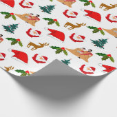 krist kerstpapier voor baby cadeaupapier (Hoek)