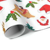 krist kerstpapier voor baby cadeaupapier (Rol Hoek)