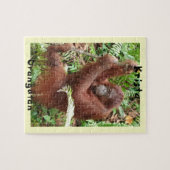 Krista Orangutan Borneo Forest Fun Legpuzzel (Horizontaal)