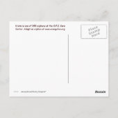 Krista Orangutan in Borneo Rainforest Briefkaart (Achterkant)